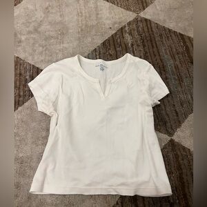 Brandy Melville White Short Sleeve Tee